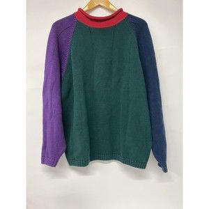 BD Baggies Vintage Color Block Sweater Men’s Large Retro